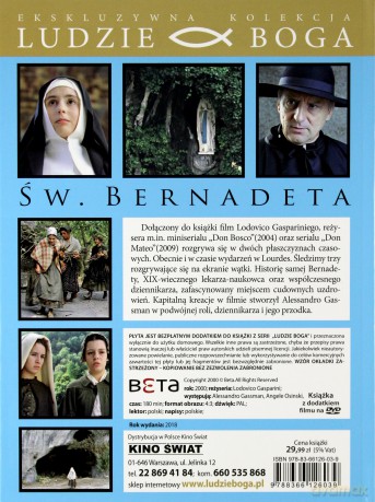 Święta Bernadeta z Lourdes (Ludzie Boga) (booklet) [DVD]