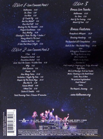 Helloween: United Alive  [3DVD]