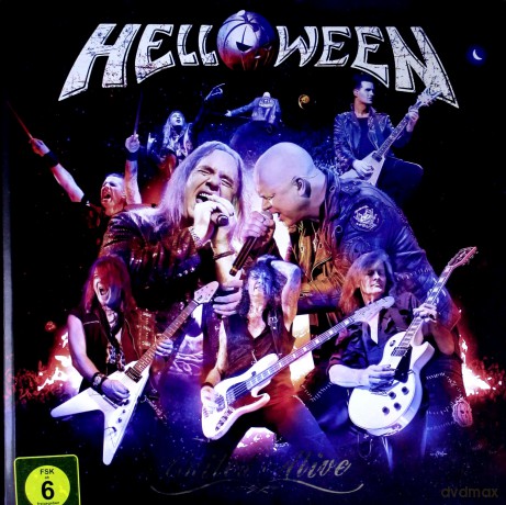 Helloween: United Alive (earbook) [2xBlu-Ray]+[3DVD]+[3CD]