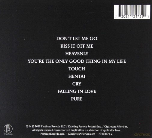 Cigarettes After Sex: Cry [CD]