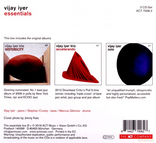 Vijay Iyer: Essentials [3CD]