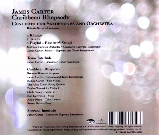 James Carter: Caribbean Rhapsody [CD]