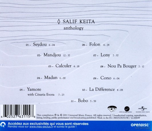 Salif Keita: Anthology [CD]