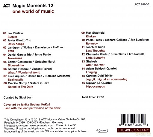 Magic Moments 12 [CD]