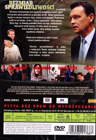 Bezmiar sprawiedliwości [DVD]