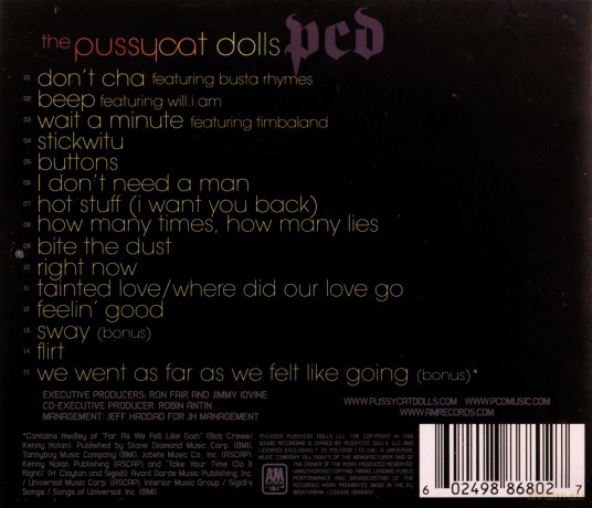 Pussycat Dolls: Pcd [CD]