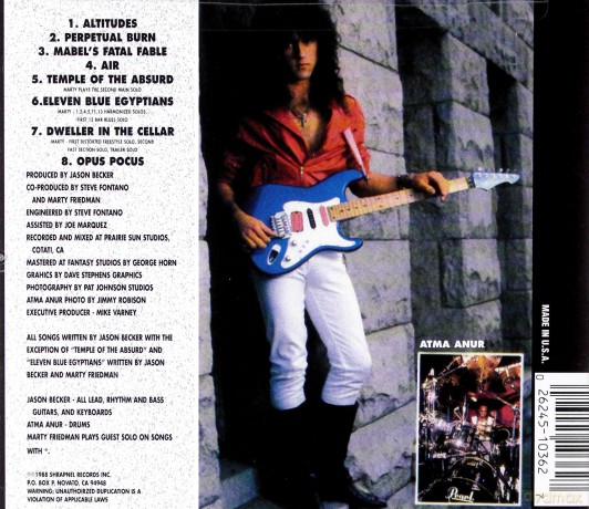Jason Becker: Perpetual Burn [CD]