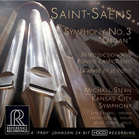 Kansas City So Stern: Saint Saens Symphony No 3 [CD]