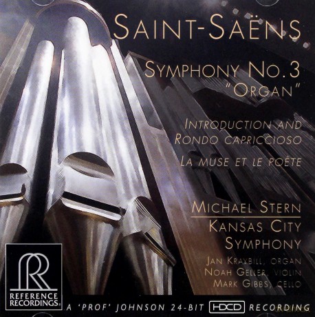 Kansas City So Stern: Saint Saens Symphony No 3 [CD]