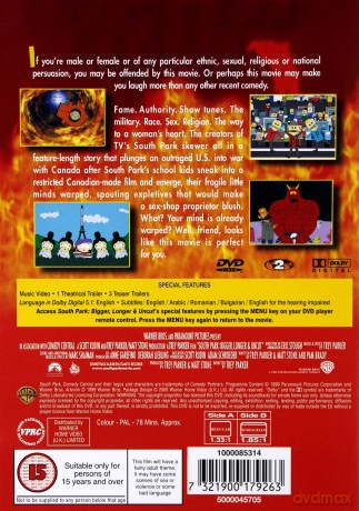 South Park Bigger Longer Uncut (Miasteczko South Park) [DVD]