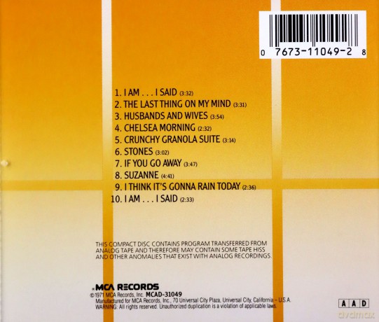 Neil Diamond: Stones [CD]