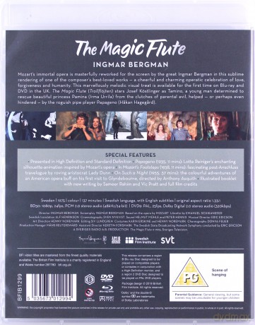 The Magic Flute (Czarodziejski flet) [Blu-Ray]+[DVD]