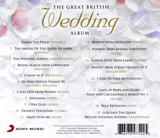 The Great British Wedding Album [CD]