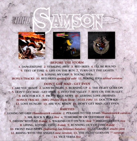 Samson: The Polydor Years [3CD]