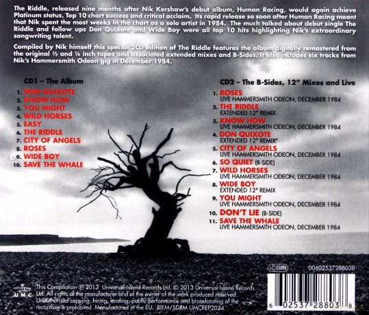 Nik Kershaw: The Riddle [2CD]