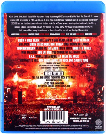 AC/DC: Live At River Plate [Blu-Ray]