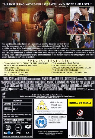 War Room. Siła modlitwy [DVD]