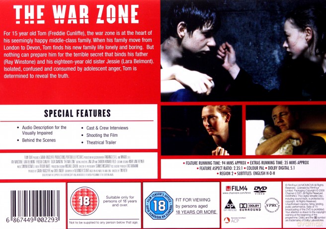 War Zone (Strefa wojny) [DVD]