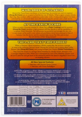 Warlords Of Atlantisat The Earths Corethe Land That Time [3DVD]