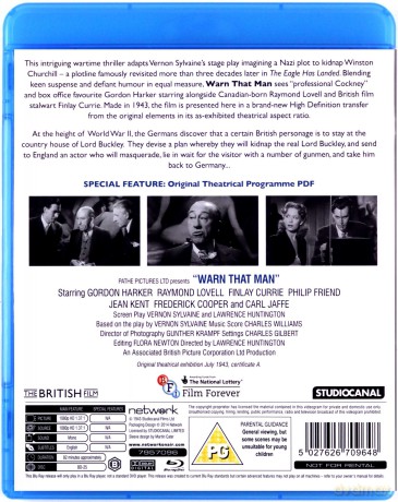 Warn That Man [Blu-Ray]