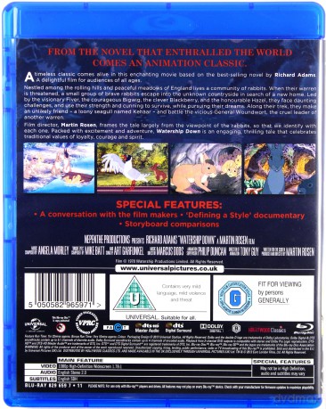 Watership Down (Wzgórze królików) [Blu-Ray]