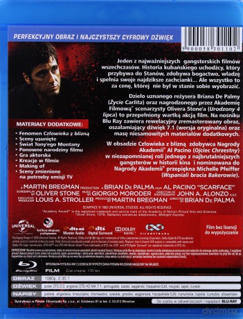 Człowiek z blizną [Blu-Ray]