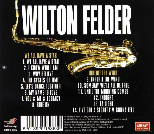 Wilton Felder: We All Have A Star [CD]