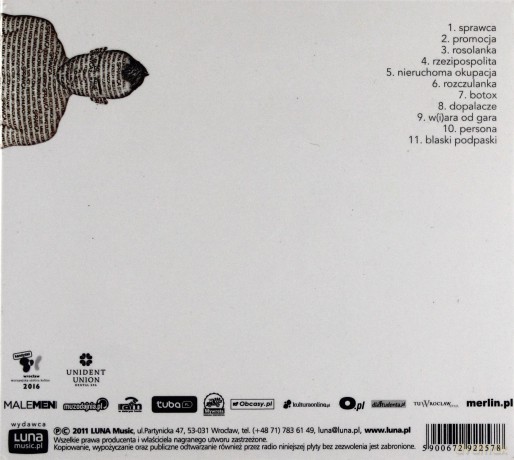 Bartosz Porczyk: Sprawca (digipack) [CD]