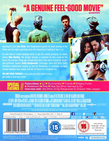 We Are Your Friends [Blu-Ray]