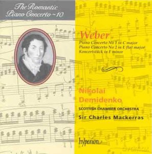 Scottish Comackerras: Weberpiano Concertos [CD]