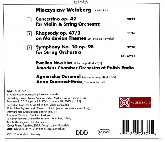 Weinbergvioln Concertino [CD]
