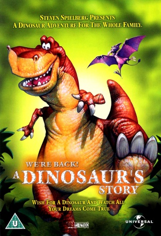 We're Back! A Dinosaurs Story (Opowieść o dinozaurach) [DVD]
