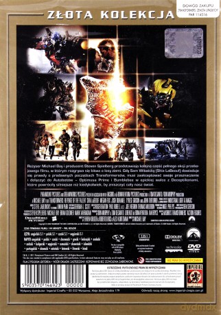 Transformers 2: Zemsta upadłych (złota kolekcja) [DVD]