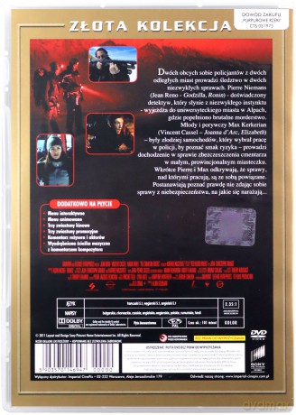 Purpurowe rzeki (złota kolekcja) [DVD]