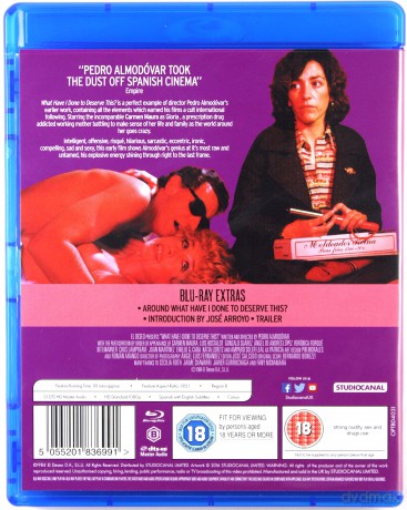 What Have I Done To Deserve This (Czym sobie na to wszystko zasłużyłam?) [Blu-Ray]