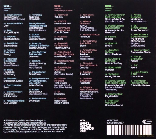 Hard Dance Awards 2011 [3CD]