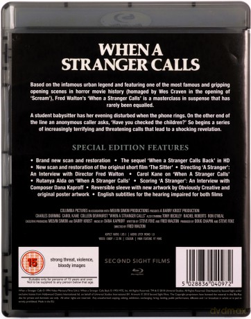 When A Stranger Calls (Kiedy dzwoni nieznajomy) [Blu-Ray]