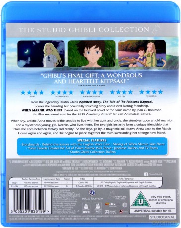 When Marnie Was There (Przyjaciółka ze snów) [Blu-Ray]+[DVD]