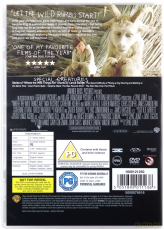Where The Wild Things Are [DVD]