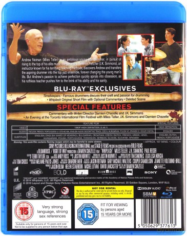 Whiplash [Blu-Ray]