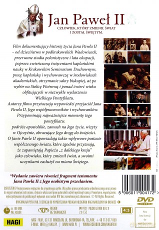 Jan Paweł II - Droga do świętości [DVD]