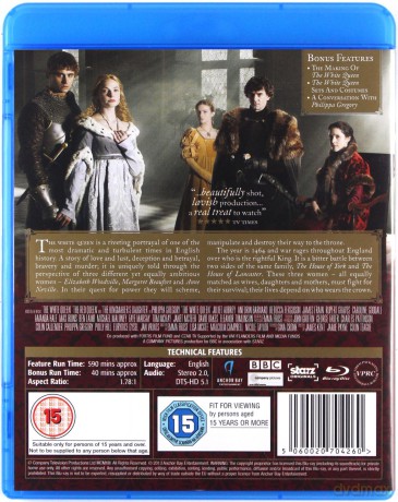 White Queen (Biała Królowa) [4xBlu-Ray]