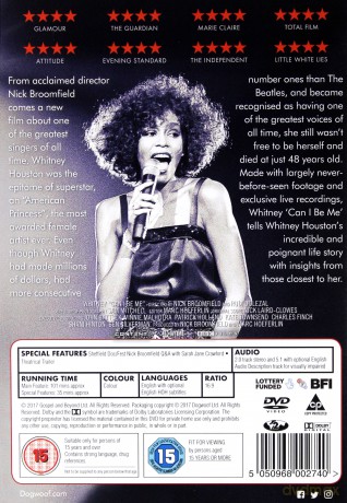 Whitney Can I Be Me [DVD]