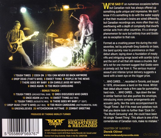 Goddo: Who Cares [CD]