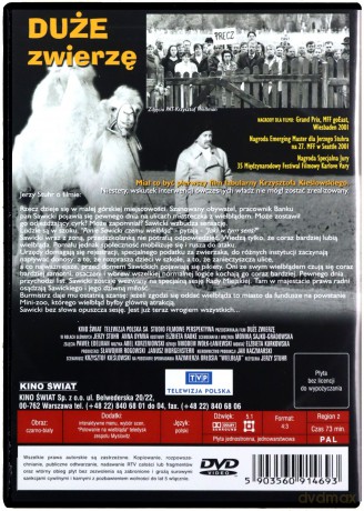 Duże Zwierzę [DVD]