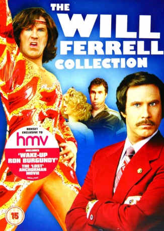 Will Ferrell BOX: Anchorman - The Legend of Ron Burgundy / Wake Up Ron Burgundy / Blades of Glory / A Night at the Roxbury / Superstar / Old School [6DVD]