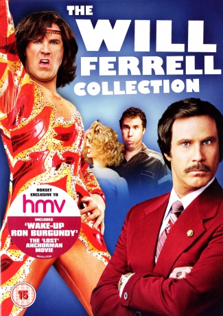 Will Ferrell BOX: Anchorman - The Legend of Ron Burgundy / Wake Up Ron Burgundy / Blades of Glory / A Night at the Roxbury / Superstar / Old School [6DVD]