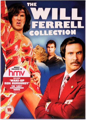 Will Ferrell BOX: Anchorman - The Legend of Ron Burgundy / Wake Up Ron Burgundy / Blades of Glory / A Night at the Roxbury / Superstar / Old School [6DVD]