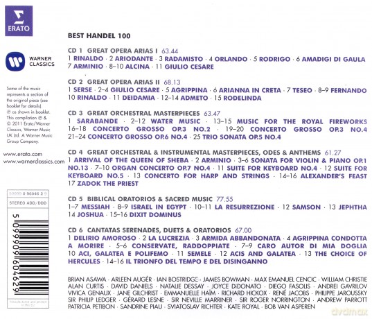100 Best Handel  [6CD]