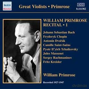 William Primrose: William Primrose Recital [CD]